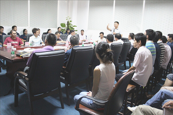 2014年9月30日，今泰管理升級誓師大會召開
