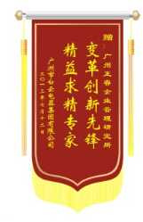 白云電氣集團贈送正睿咨詢變革創(chuàng)新先鋒，精益求精專家錦旗