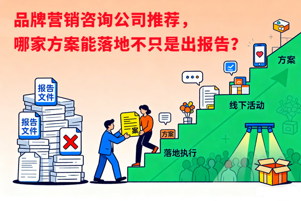 品牌營(yíng)銷咨詢公司推薦，哪家方案能落地不只是出報(bào)告？