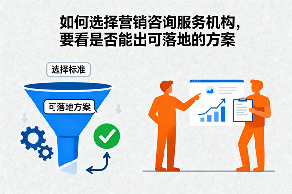 如何選擇營銷咨詢服務(wù)機(jī)構(gòu)，要看是否能出可落地的方案