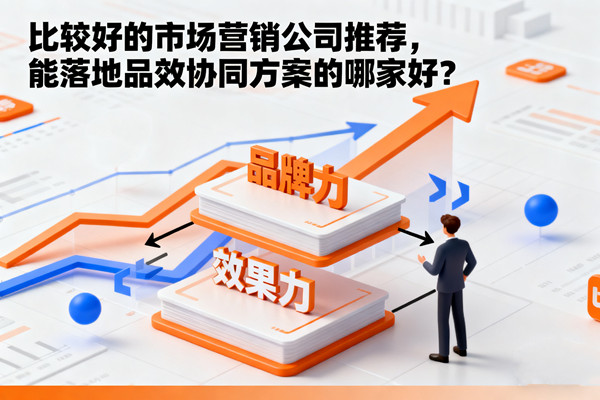 比較好的市場營銷公司推薦，能落地品效協(xié)同方案的哪家好？