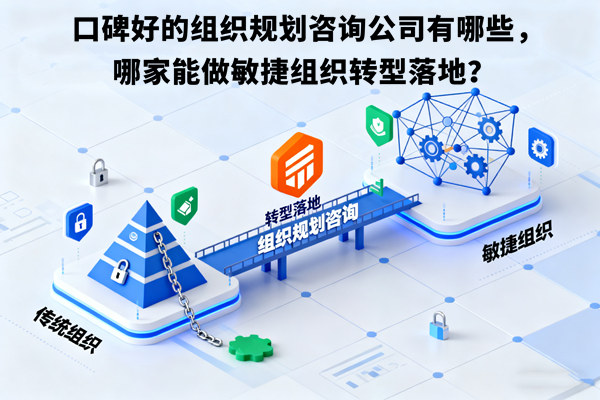 口碑好的組織規(guī)劃咨詢公司有哪些，哪家能做敏捷組織轉(zhuǎn)型落地？