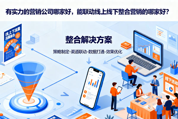 有實力的營銷公司哪家好，能聯(lián)動線上線下整合營銷的哪家好？